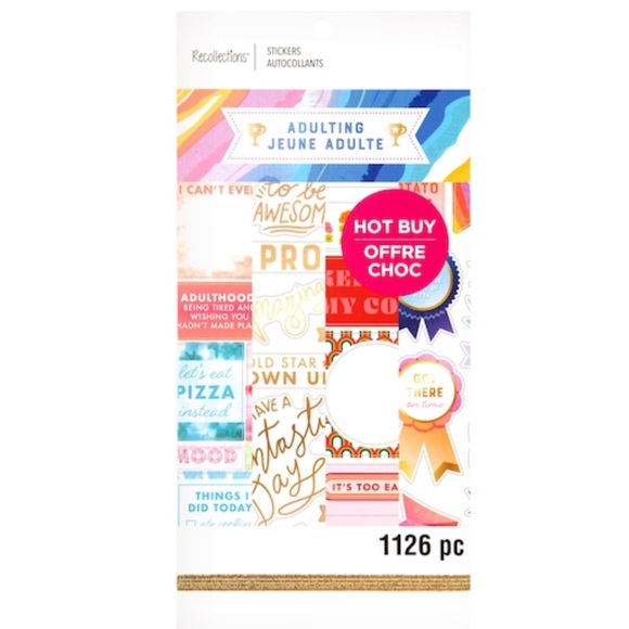 Recollections Adulting Stickers - Picture 2 of 3